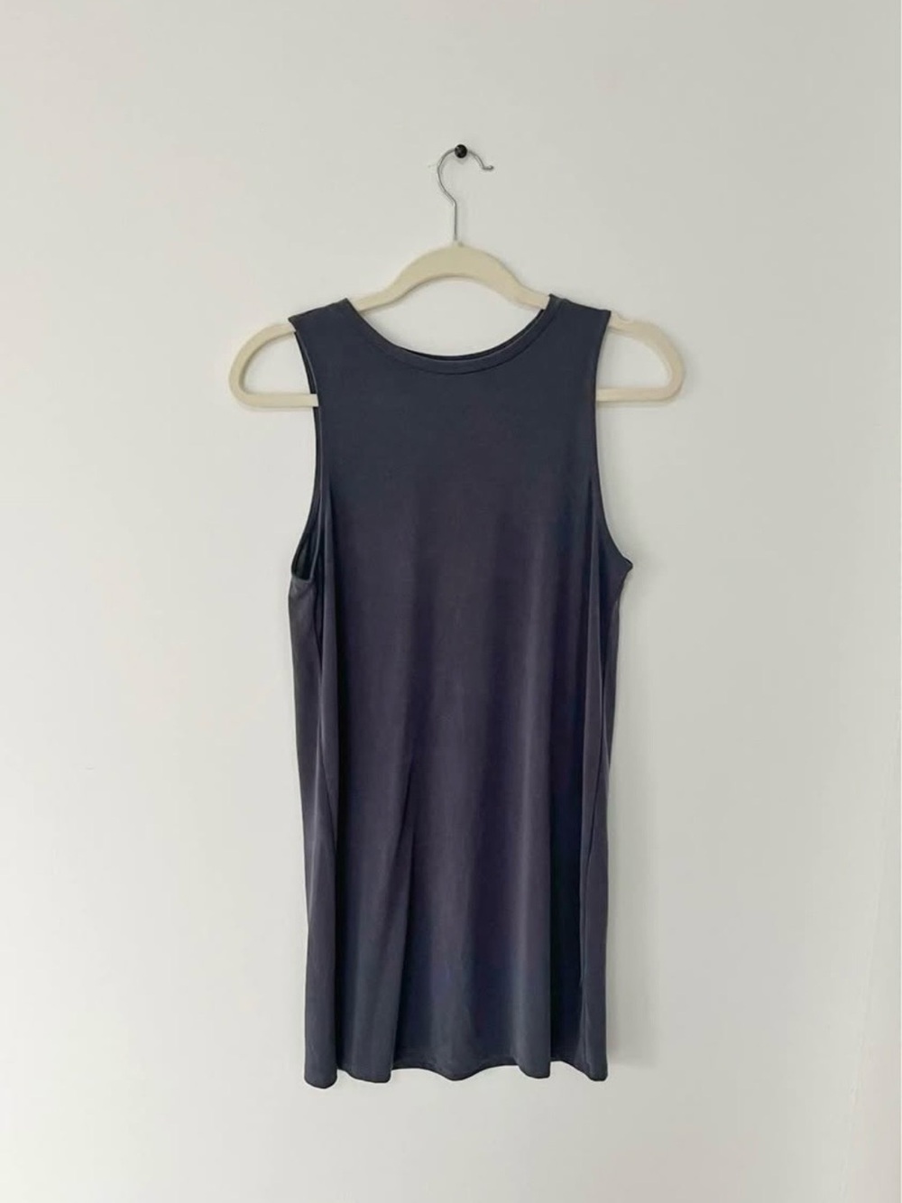 Double Zero Navy Sleeveless Mini Dress – Size Small